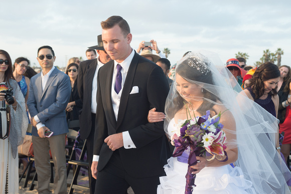 Darlene Datuin & Braden Croxell Wedding. Photo By Alex Solca.