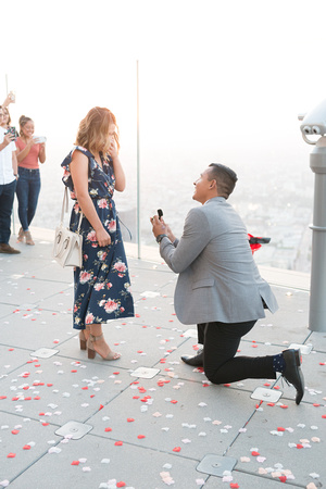Natalie & Victor Proposal. Photo By Alex Solca.