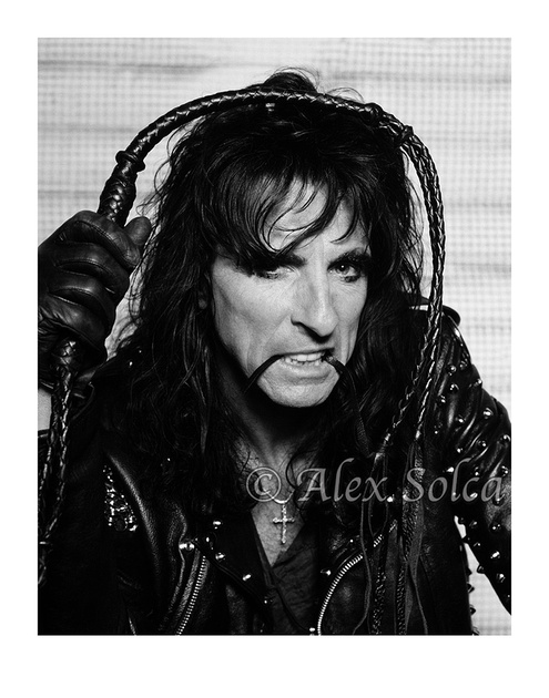 Alice Cooper.  Photo By Alex Solca.